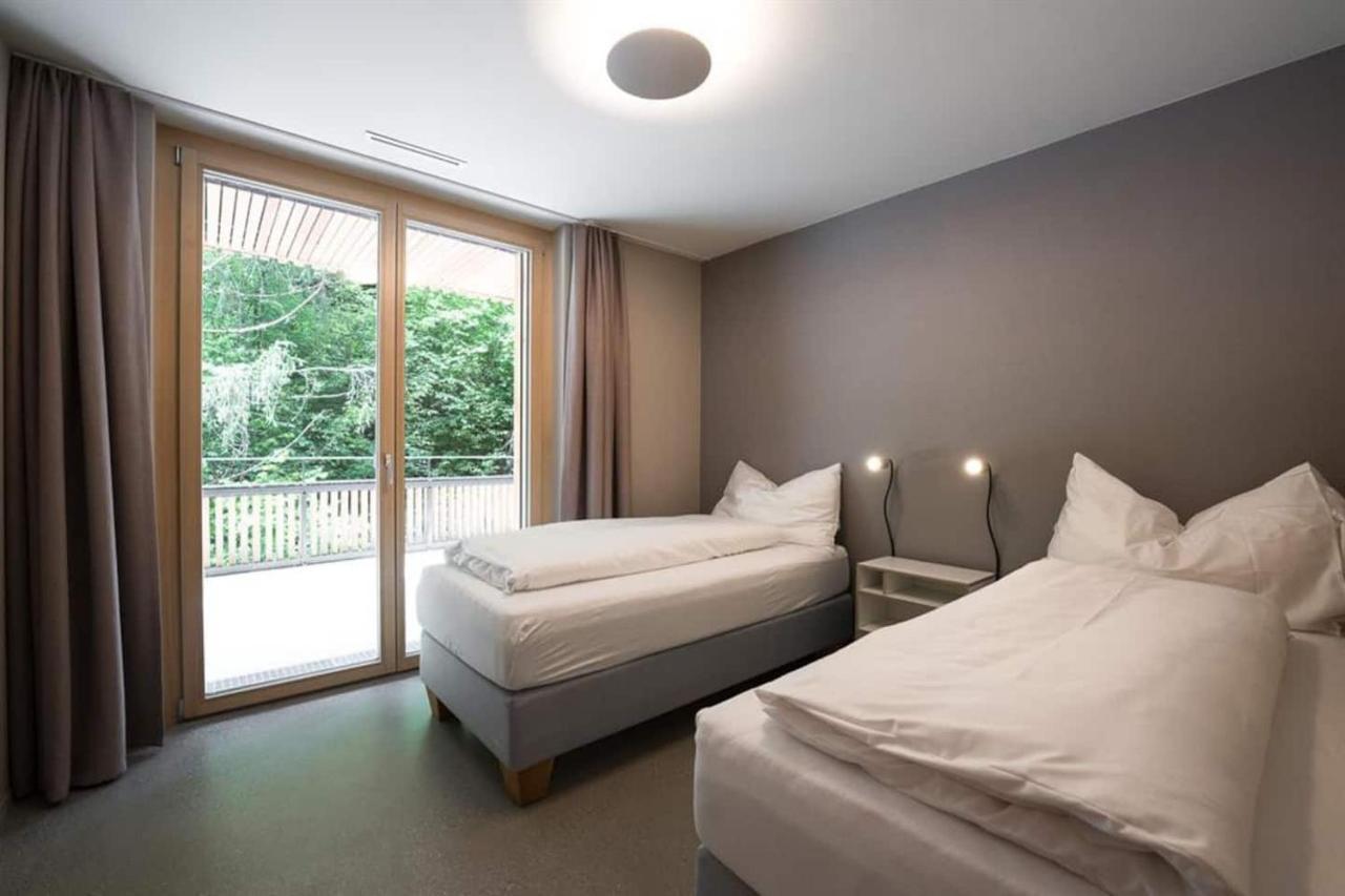 Ferienwohnung 3,5 Zimmer Direkt An Ski- Und Bikepiste Flims Exterior photo