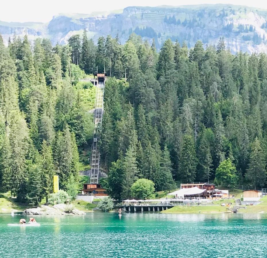 Ferienwohnung 3,5 Zimmer Direkt An Ski- Und Bikepiste Flims Exterior photo