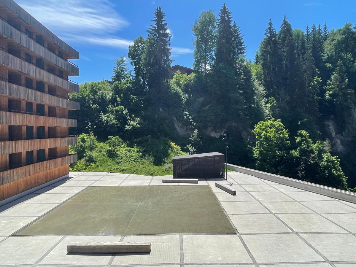 Ferienwohnung 3,5 Zimmer Direkt An Ski- Und Bikepiste Flims Exterior photo